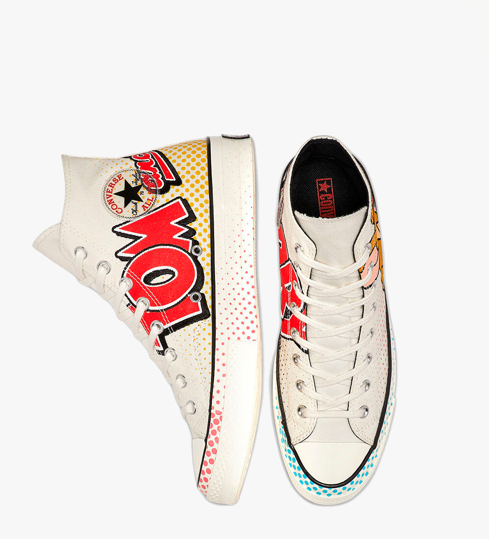 Tenis Zapatillas Converse Chuck Taylor 70 TOM & JERRY Blanca