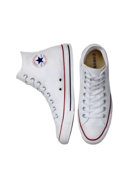 Converse Bota Chuck Taylor All Star Cuero Unisex-Blanco