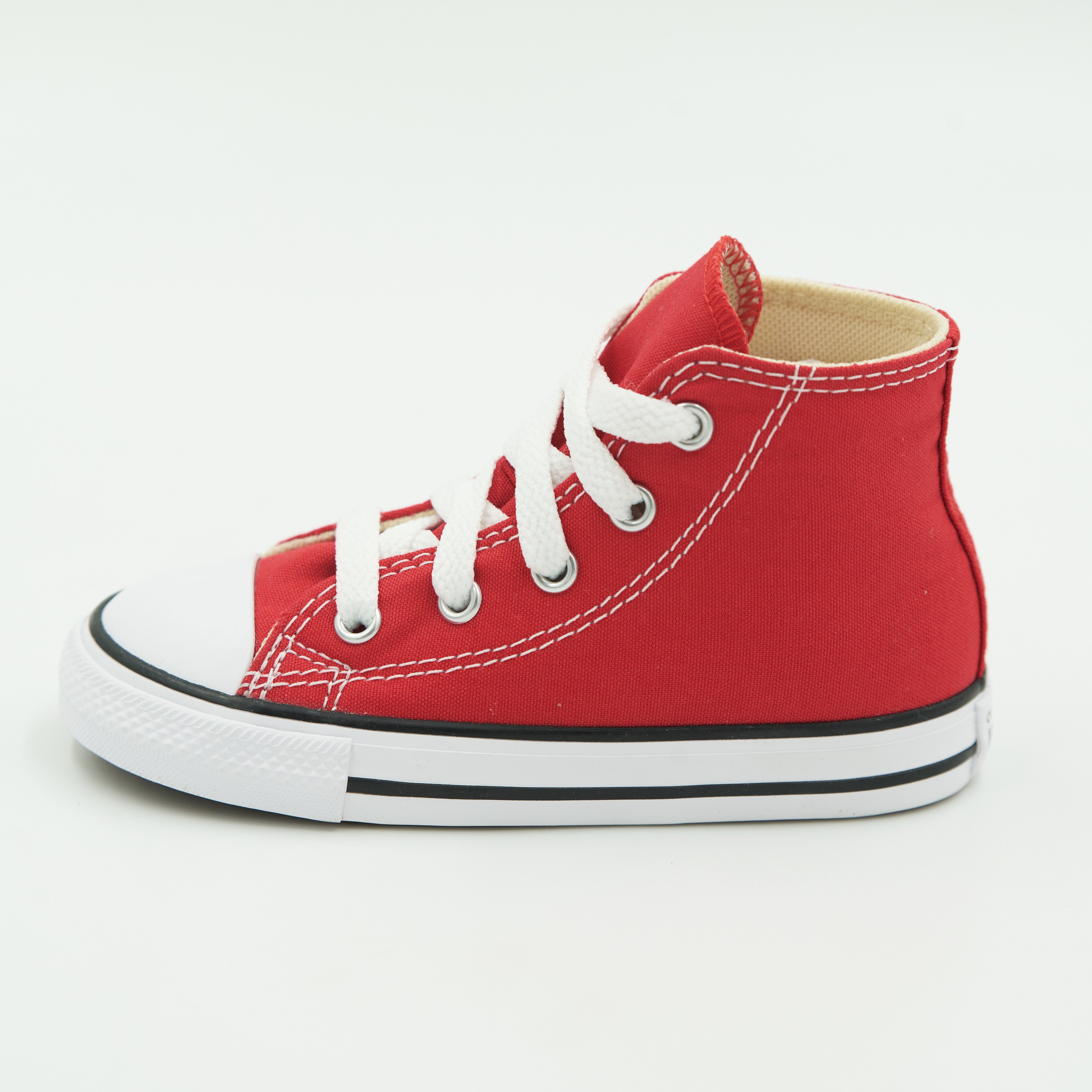 Converse Botas Chuck Taylor All Star Infantes Rojo