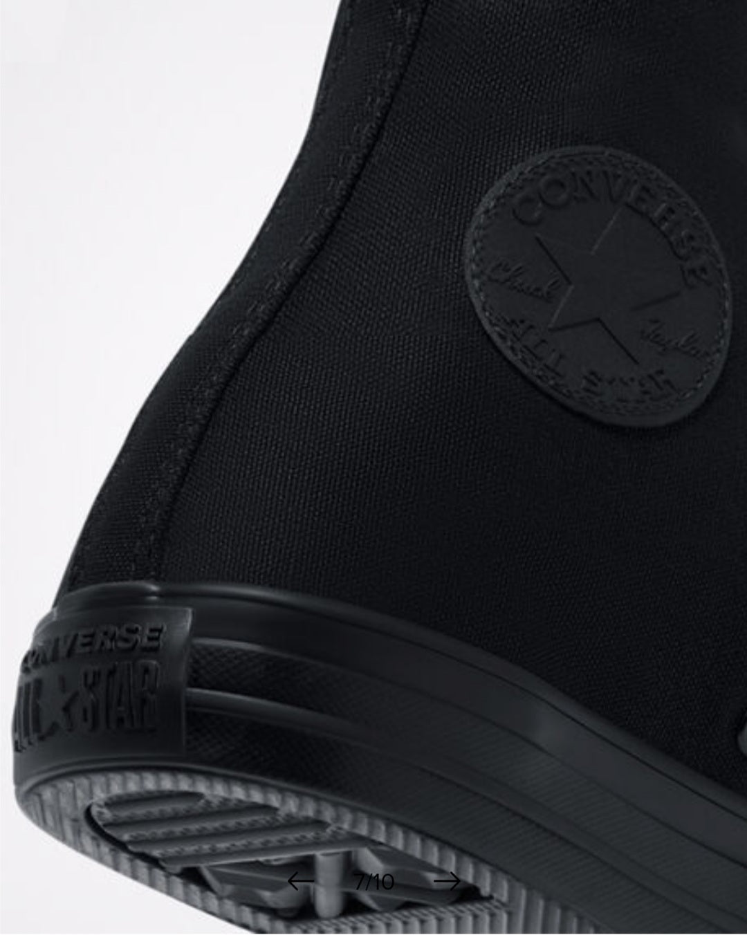 Converse Tenis Converse Botas Chuck Taylor All Star Unisex-Negro