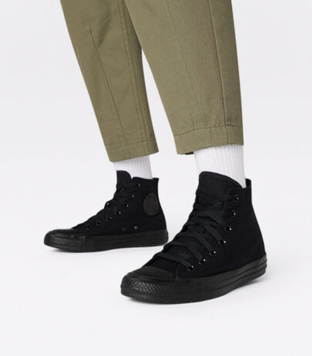 Converse Tenis Converse Botas Chuck Taylor All Star Unisex-Negro
